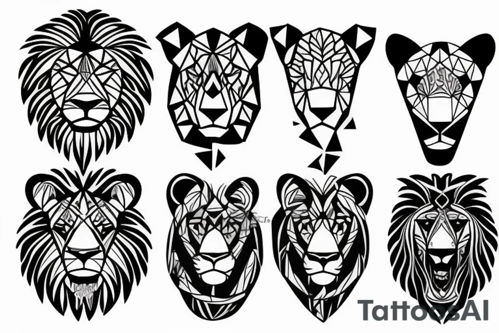 Lions tattoo idea