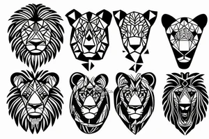 Lions tattoo idea