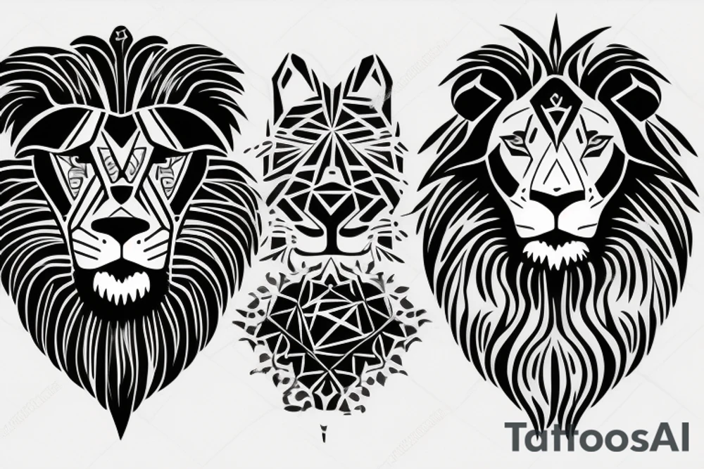 Lions tattoo idea