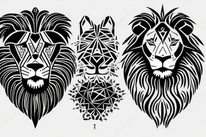 Lions tattoo idea