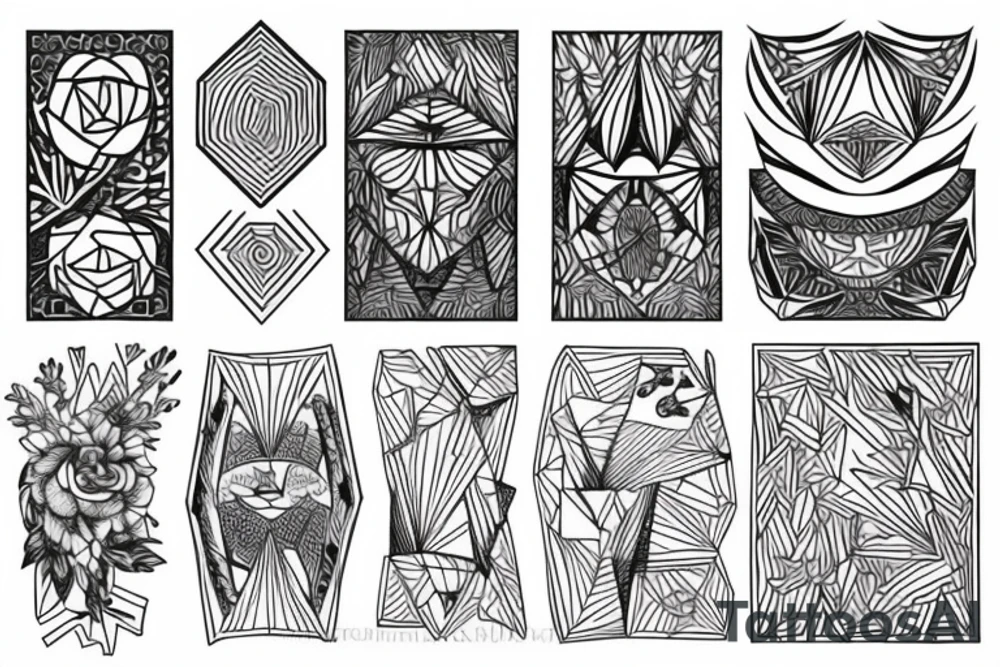 Forest tattoo idea
