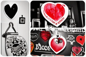 I want a tattoo that revolves around escape rooms.  Heart shaped pad lock, with three keys, add a little blood for effect tattoo idea