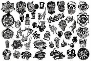 escape room tattoo idea