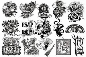 escape room tattoo idea