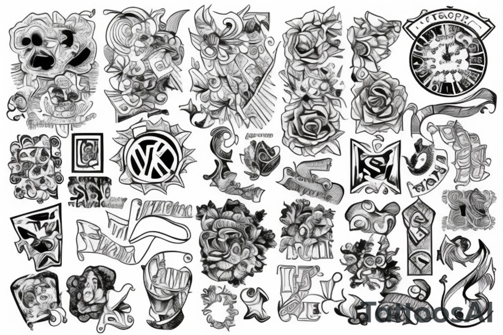puzzle piece tattoo idea
