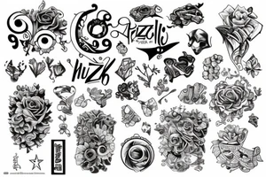 puzzle piece tattoo idea