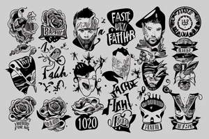 Father Son, born 11.10.2022 at 08:46h tattoo idea