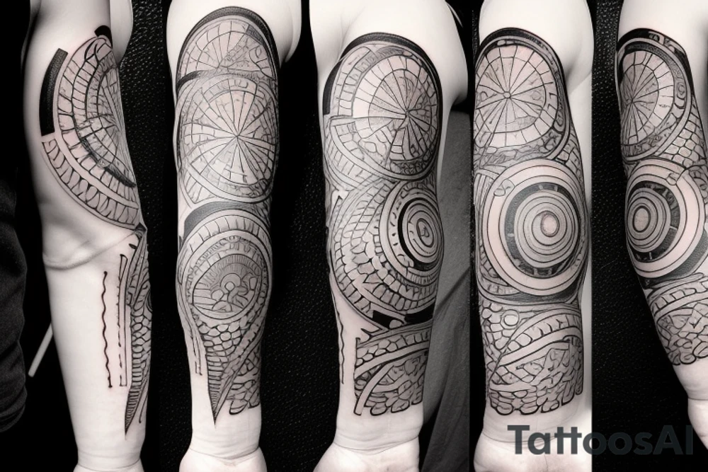 It is a tattoo for my son, he was born on 11.10.2022 at 08:46h tattoo idea
