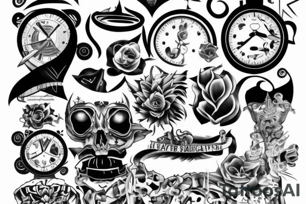 it‘s a tattoo for my son, he was born on 11.10.2022 at 08:46h tattoo idea