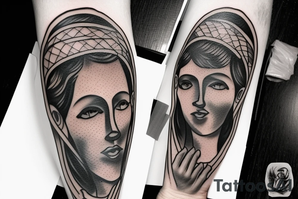 Saint Anthony tattoo idea