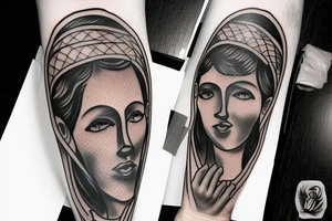 Saint Anthony tattoo idea