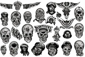Saint Anthony tattoo idea