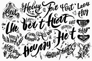 let it hurt, let it heal, let it go tattoo idea