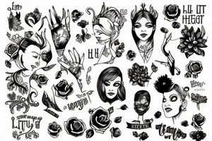 let it hurt, let it heal, let it go tattoo idea
