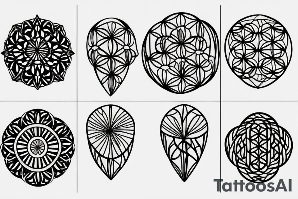 flower of life tattoo idea