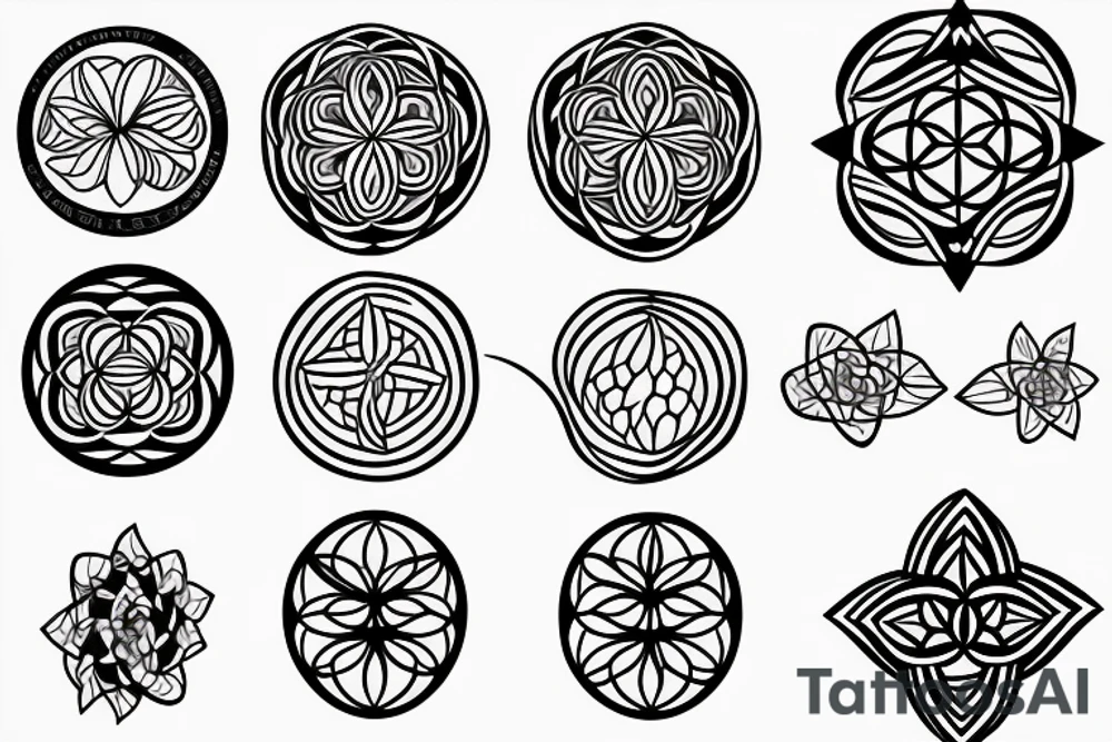 flower of life tattoo idea
