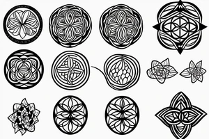 flower of life tattoo idea
