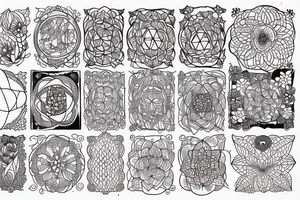 Flower of life tattoo idea