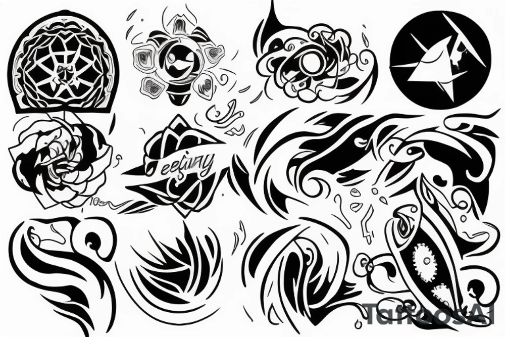 Energy Healing tattoo idea