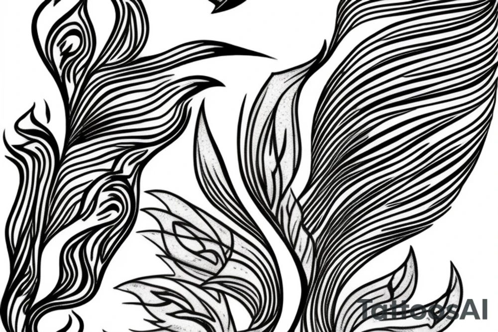 flame tattoo idea