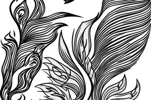 flame tattoo idea