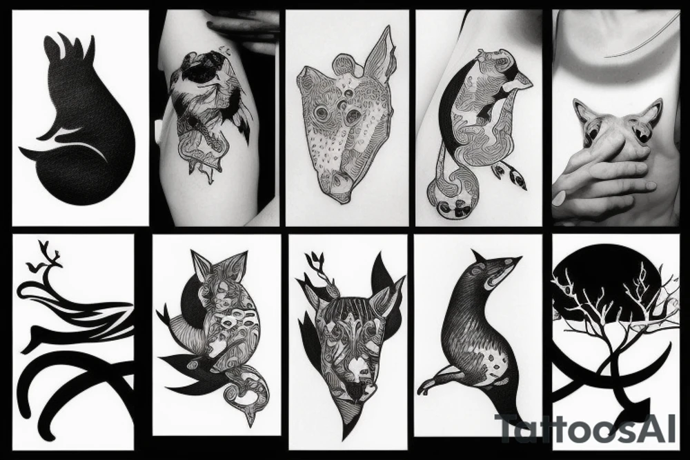 Animal tattoo idea