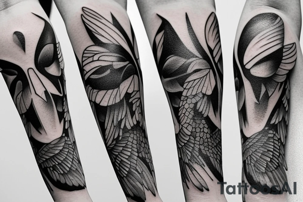 Birds tattoo idea