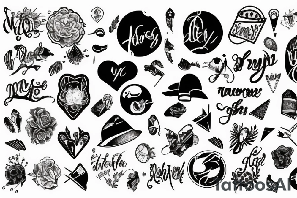 Words tattoo idea