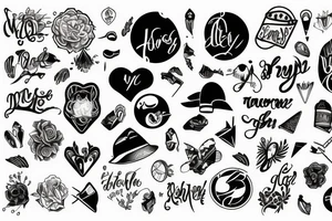 Words tattoo idea