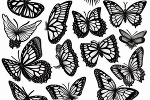 Butterfly tattoo idea