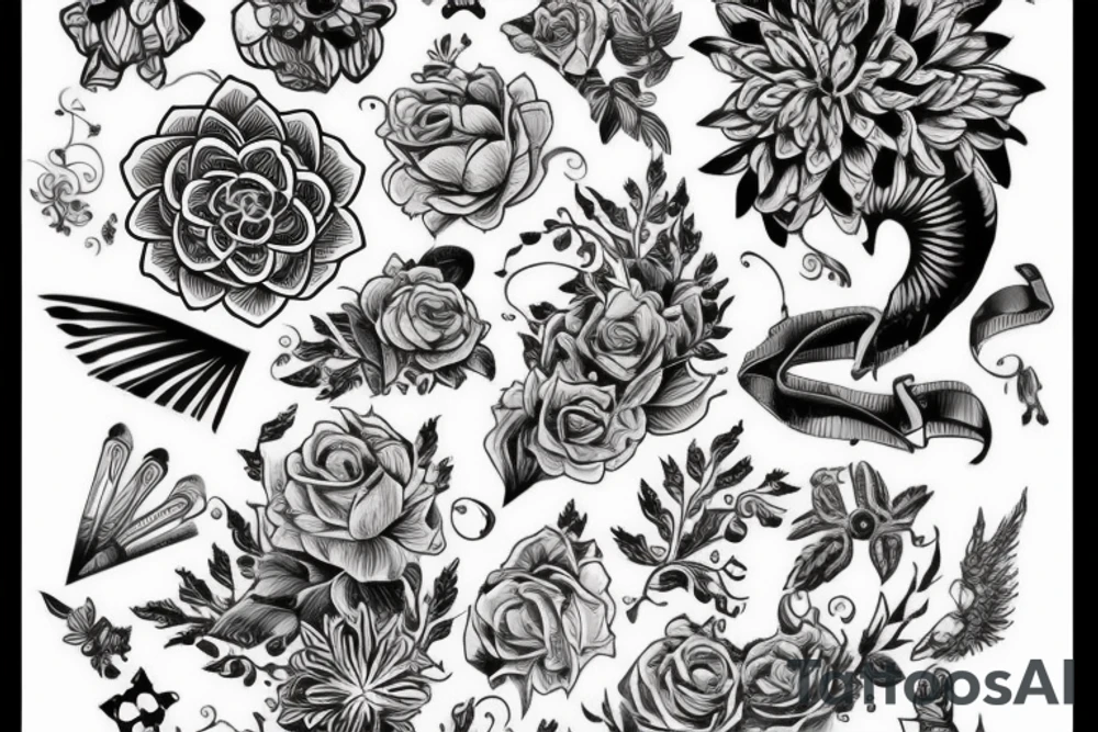 Людина-бик у військовий формі tattoo idea