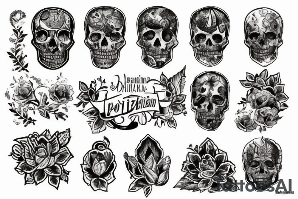 Людина-бик у військовий формі tattoo idea