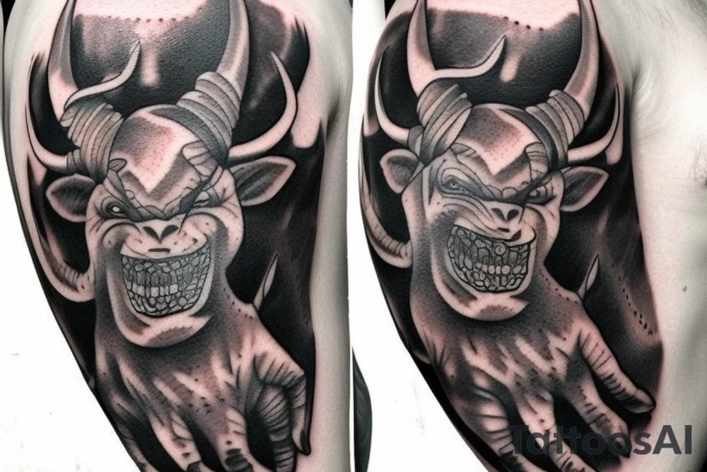 Minotaur tattoo idea