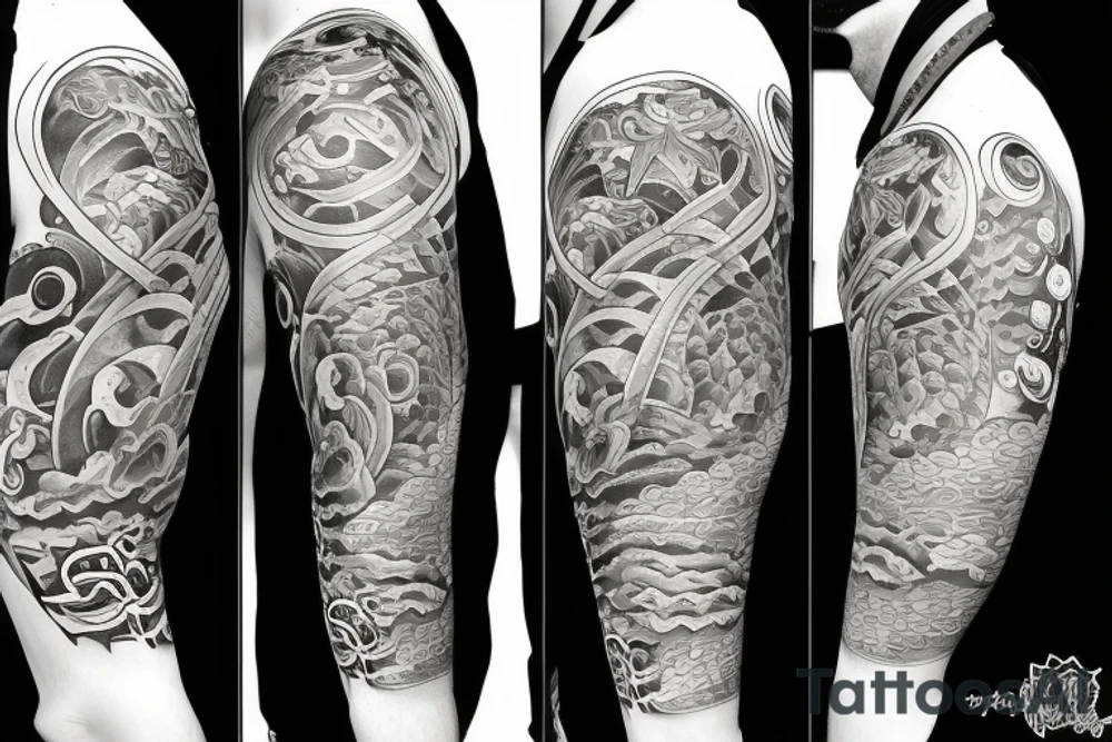 The four elements tattoo idea