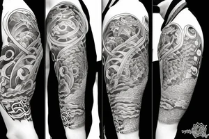 The four elements tattoo idea