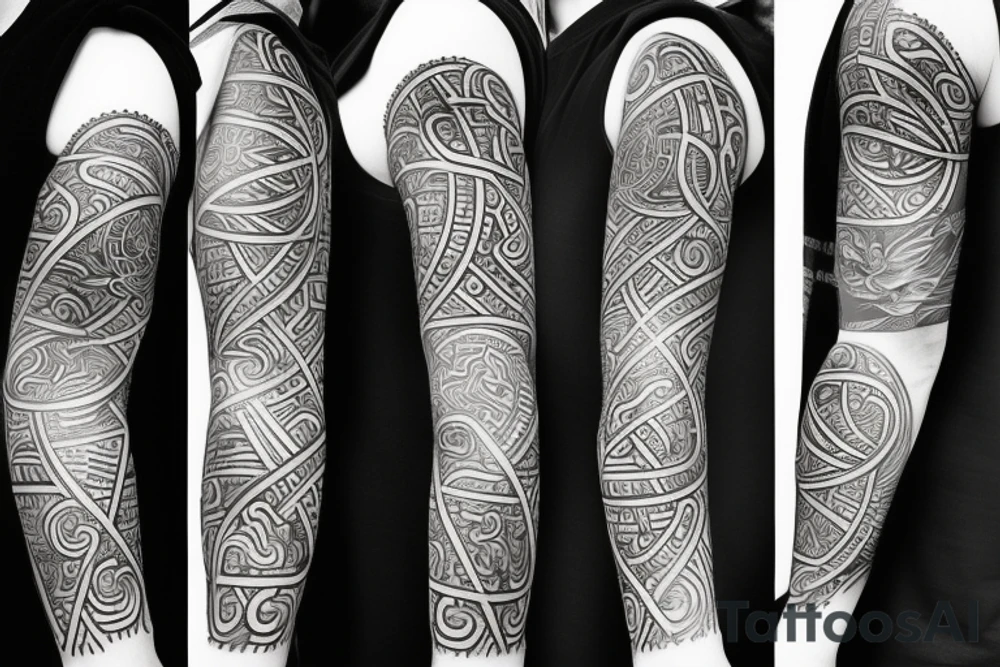The four elements tattoo idea