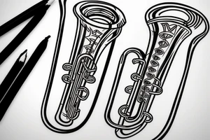 Baseline Tuba tattoo idea