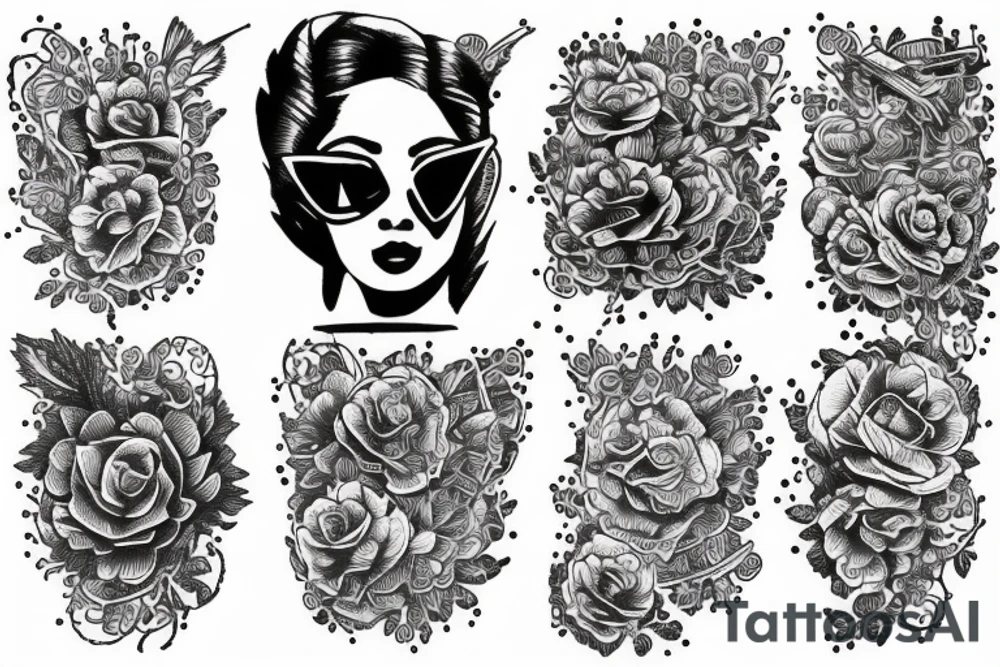 new money tattoo idea