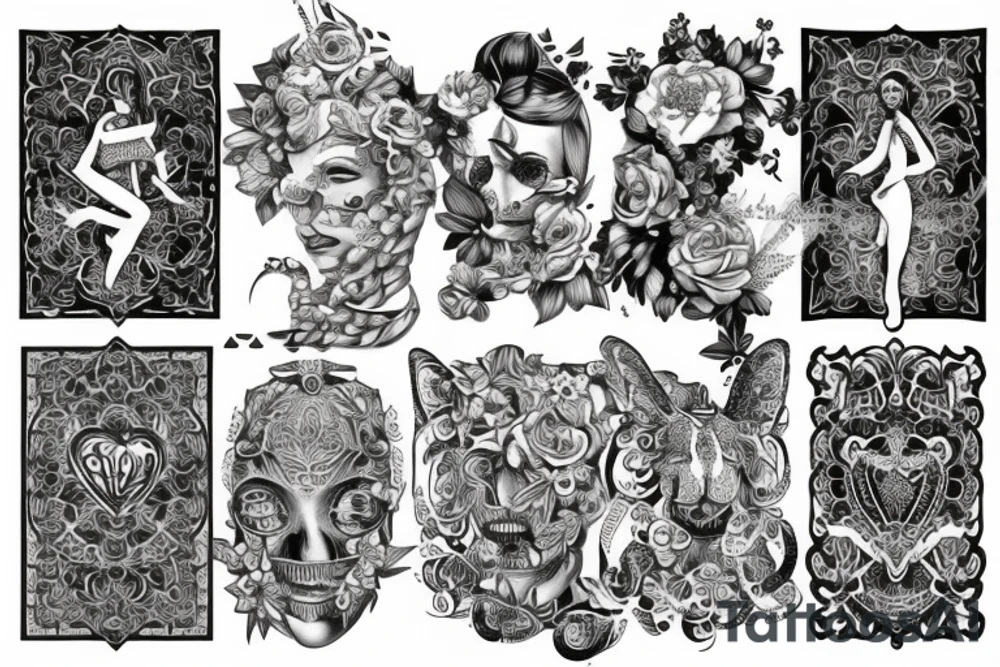 new money tattoo idea