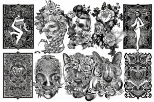 new money tattoo idea