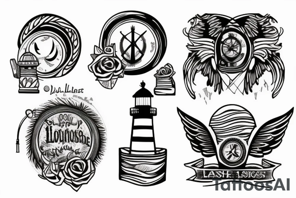 Lighthouse tattoo idea