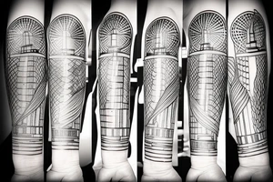 Lighthouse tattoo idea