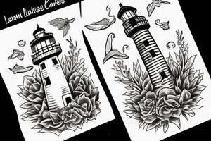 Lighthouse tattoo idea