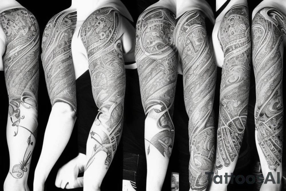 sleeve tattoo idea