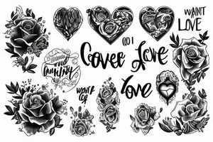 List, to love deeply but to want to cheat tattoo idea