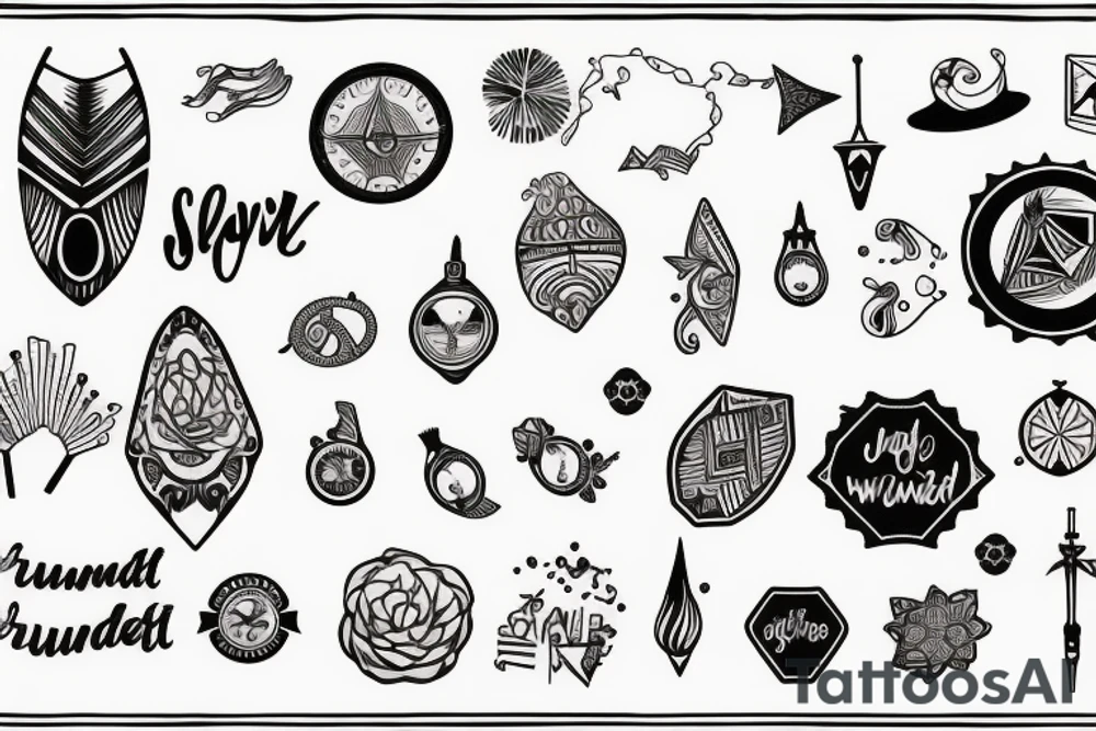 Wanderlust tattoo idea