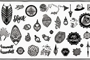 Wanderlust tattoo idea