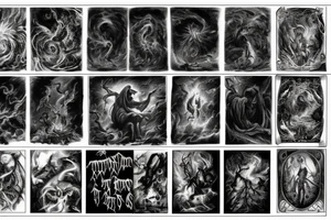 tornado of souls tattoo idea