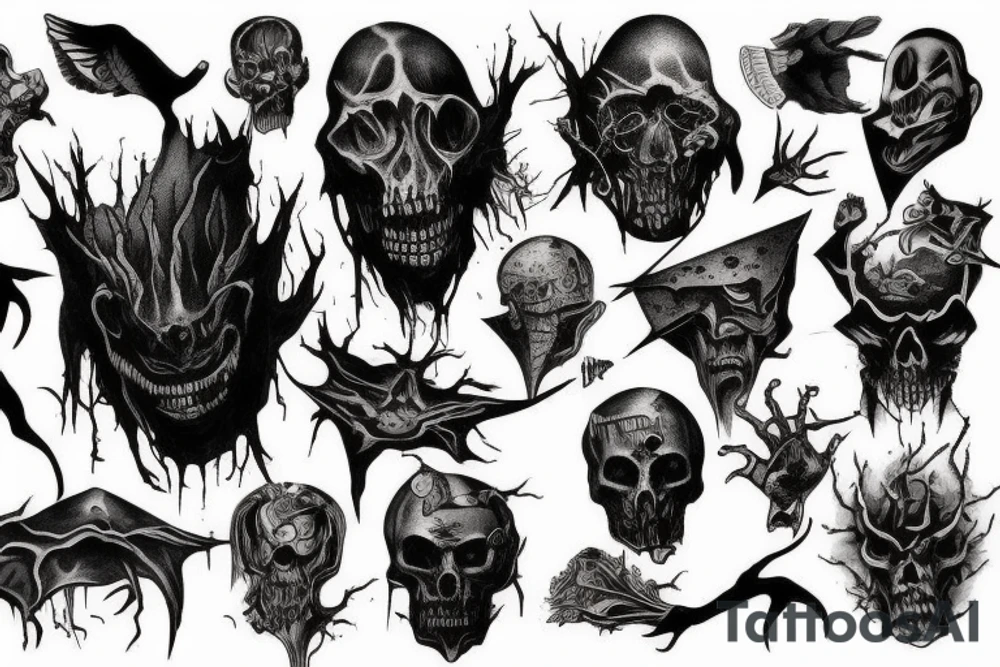 horror tattoo idea