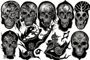 horror tattoo idea